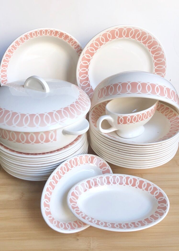 Flat plates Salins 1950