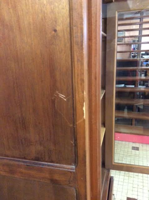 Bookcase 2 doors 1 drawer