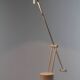Minimalist White Adjustable Desk Lamp by Massive, Belgium — 1980s