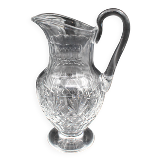 Saint-Louis crystal water jug, Massenet model H= 27 cm