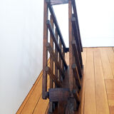 Old bottle holder / bottle rack Vintage Solid wood Unique piece