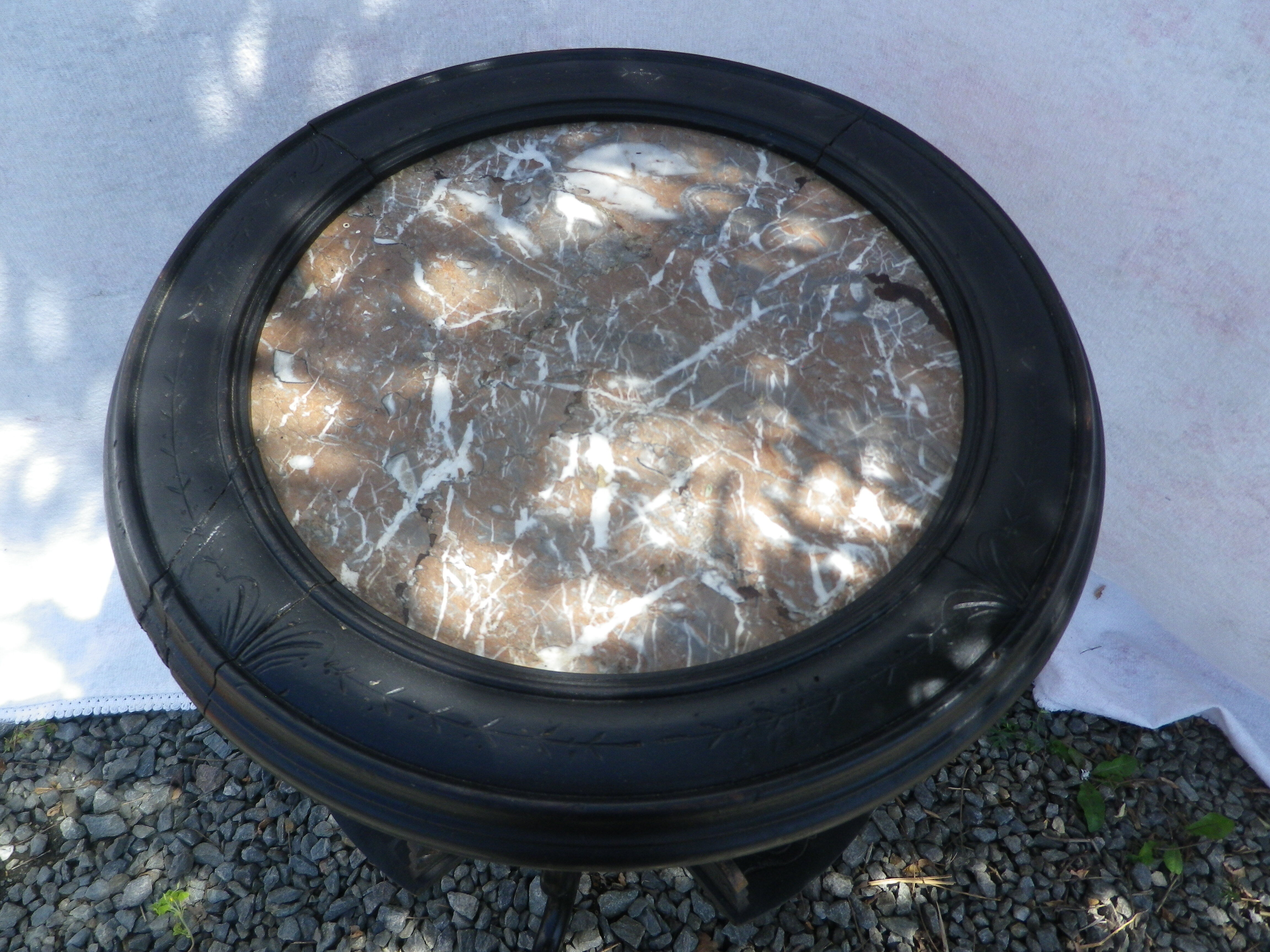 pedestal table napoleon III tobacco table