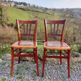 Bistro chairs with patterns