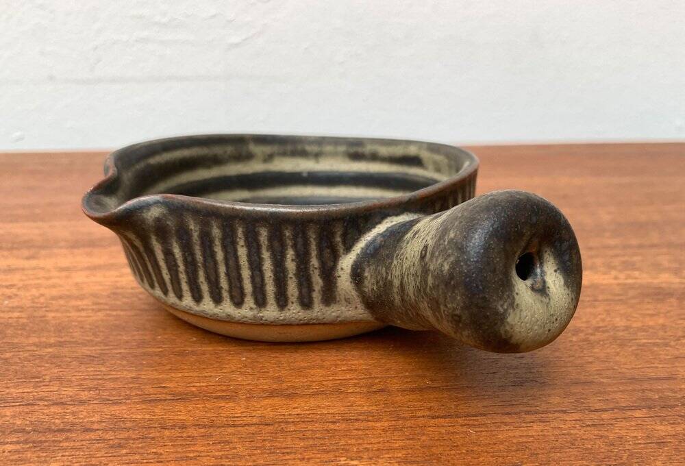 Vintage British Brutalist Ceramic Bowl by Tremar UK