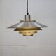 Silver Danish Jeka Metaltryk pendant Lamp - Model Dania 3020