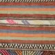 Tapis Kilim vintage turc en laine
