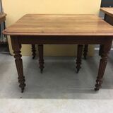 Solid wooden table
