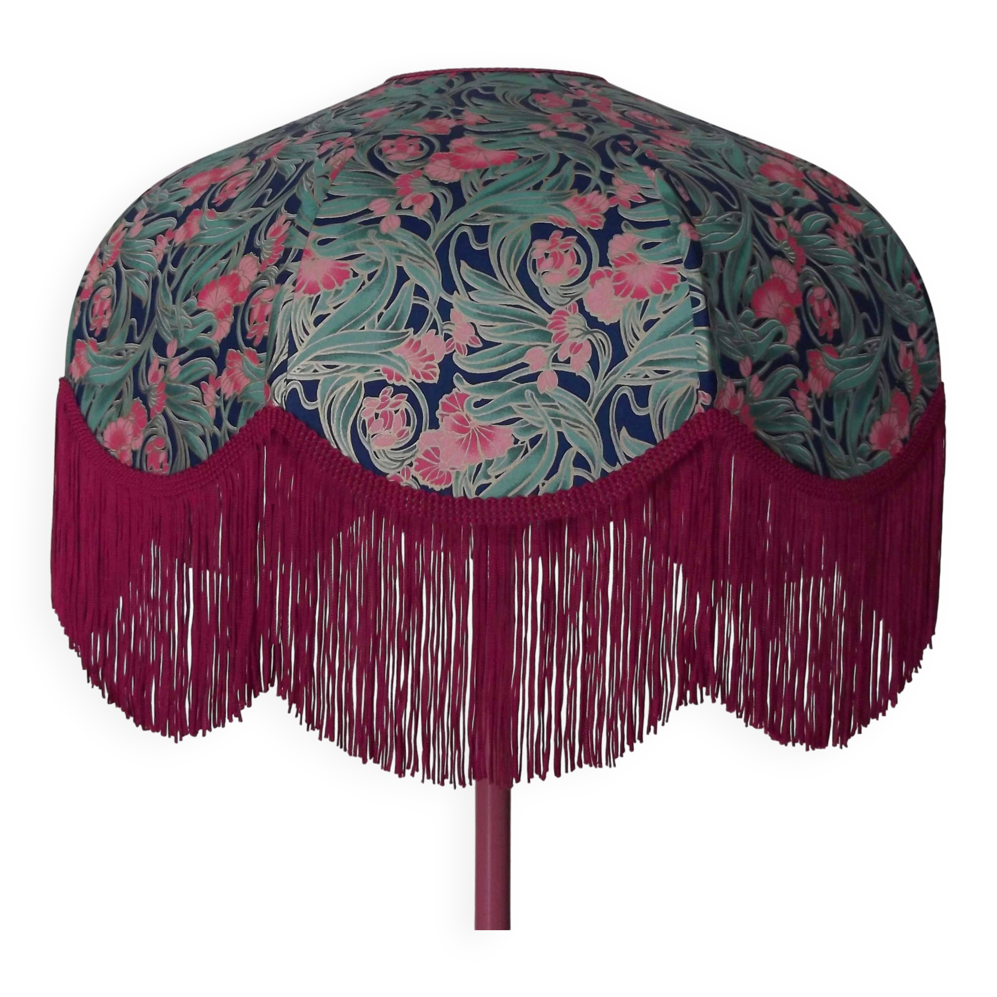 Retro fringed lampshade "Vilma".