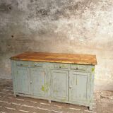 Old kitchen island workbench or sidetable