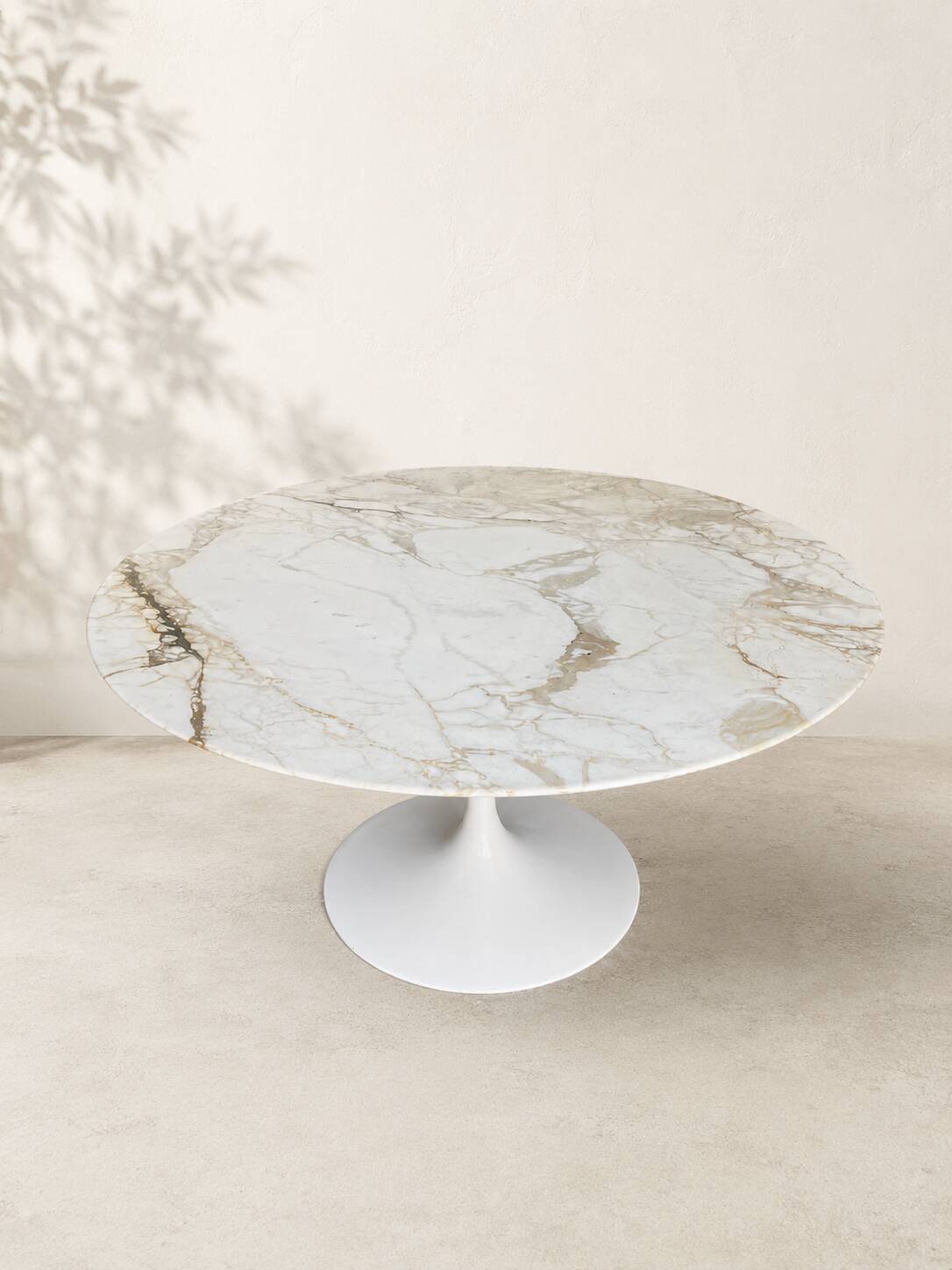 Table à manger Tulip Knoll International – Marbre – Ø 137 cm