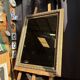 Large Deknudt mirror "Slate Polychrome" – Belgium, 1980s