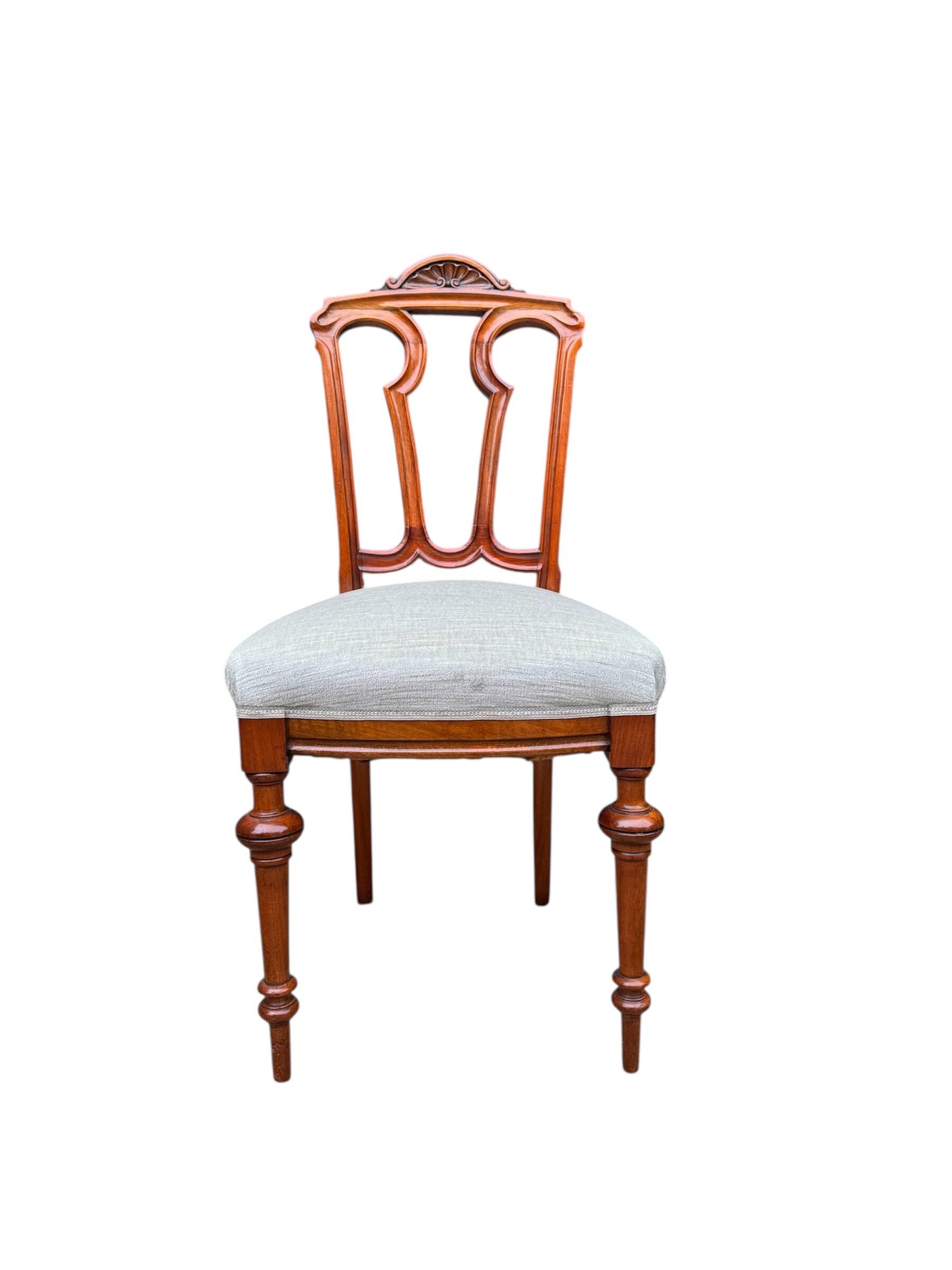 4 Biedermeier chairs