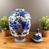 Delft potiche with lid – De Porceleyne Fles – blue decoration