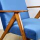 B-310 VAR armchair sea blue blue velvet - 2 pieces available
