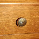 Light oak bedside table 1960