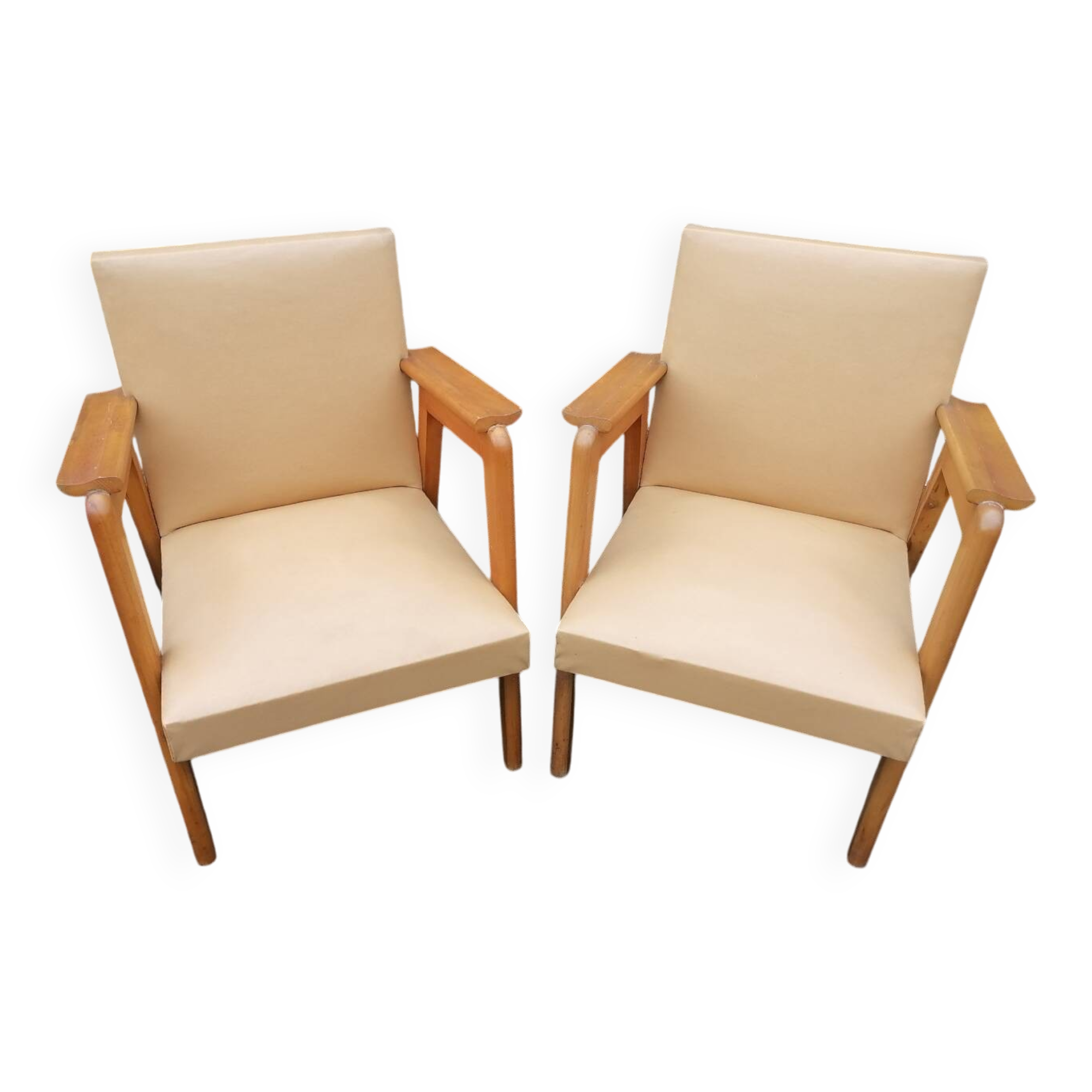 Vintage armchairs.