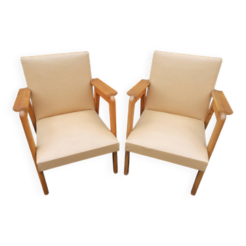 Vintage armchairs.