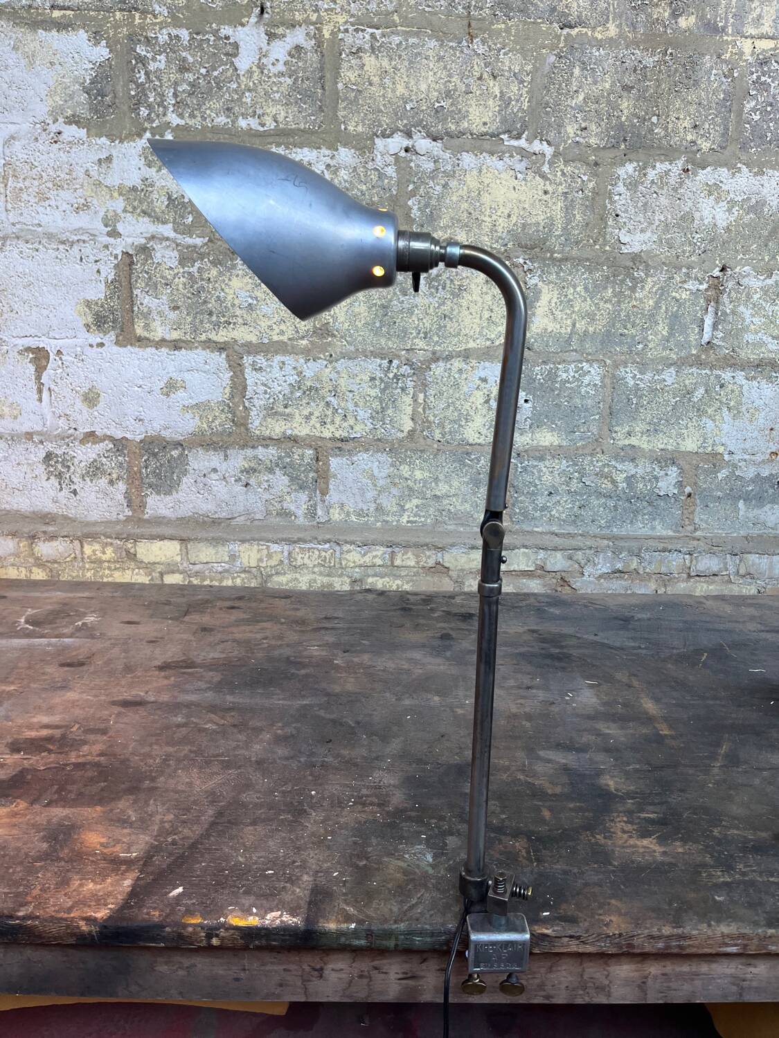 Industrial lamp from the 60s by KIE KLAIR