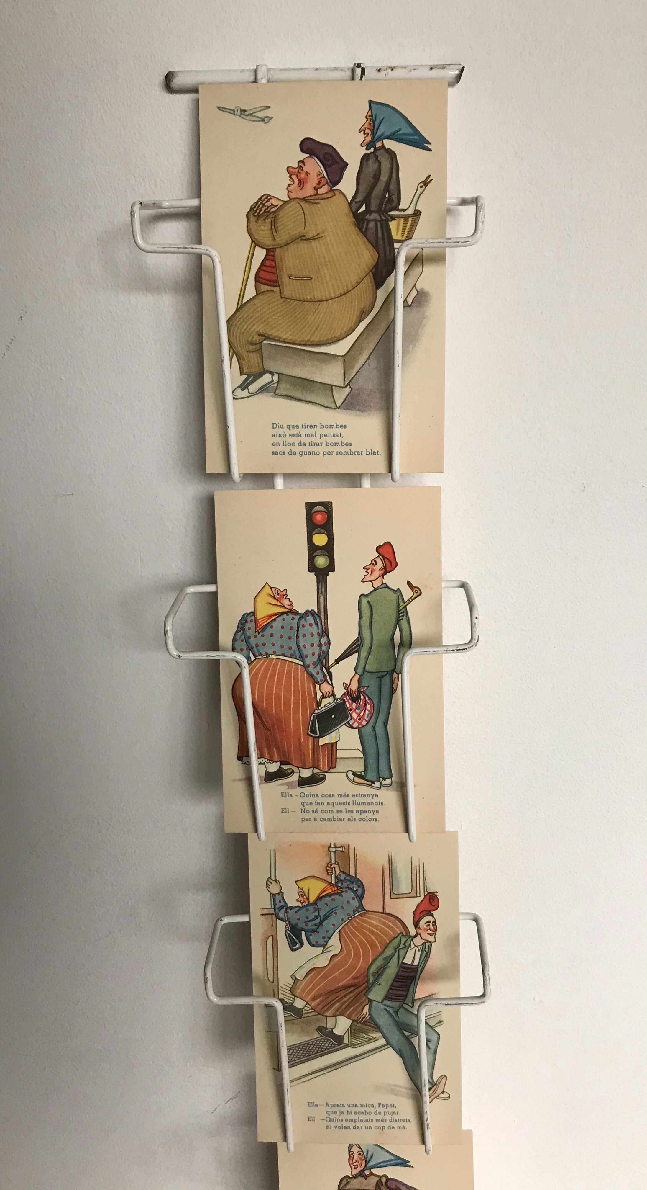 Postcard or photo display