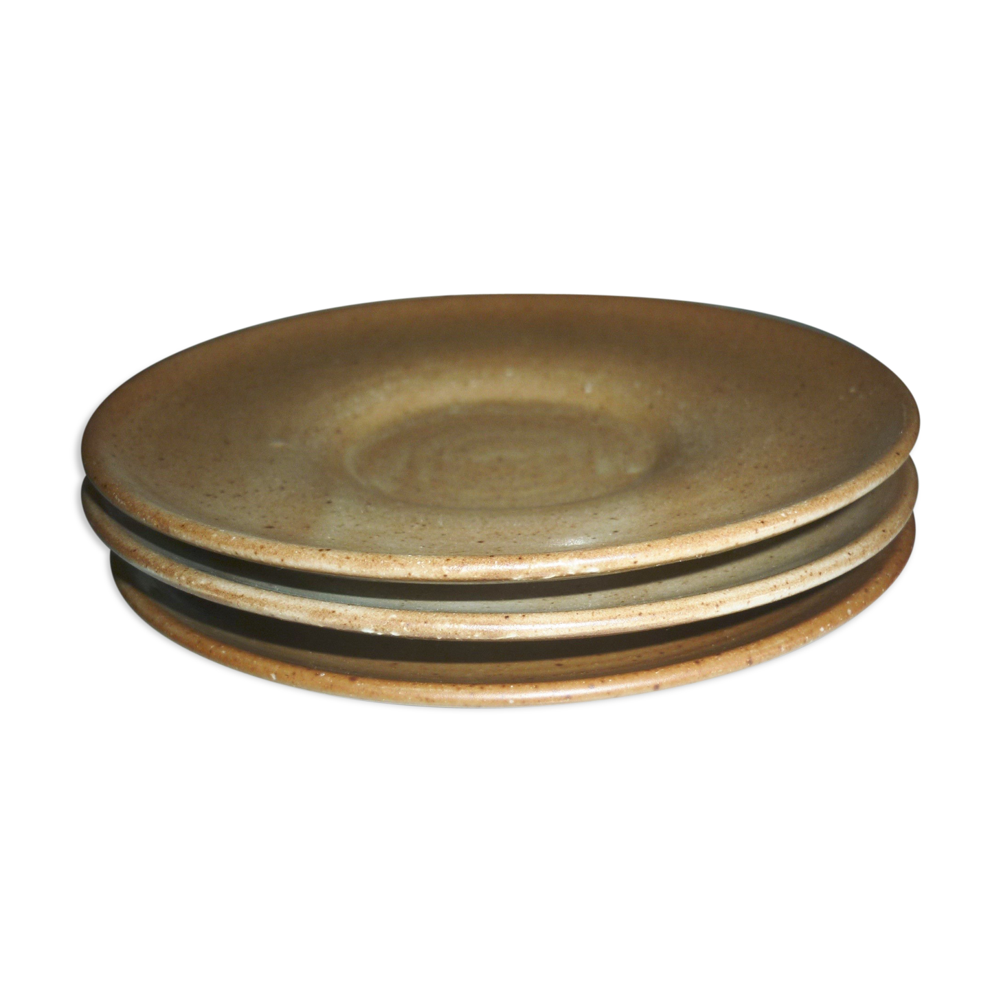 3 CNP Village sandstone cups