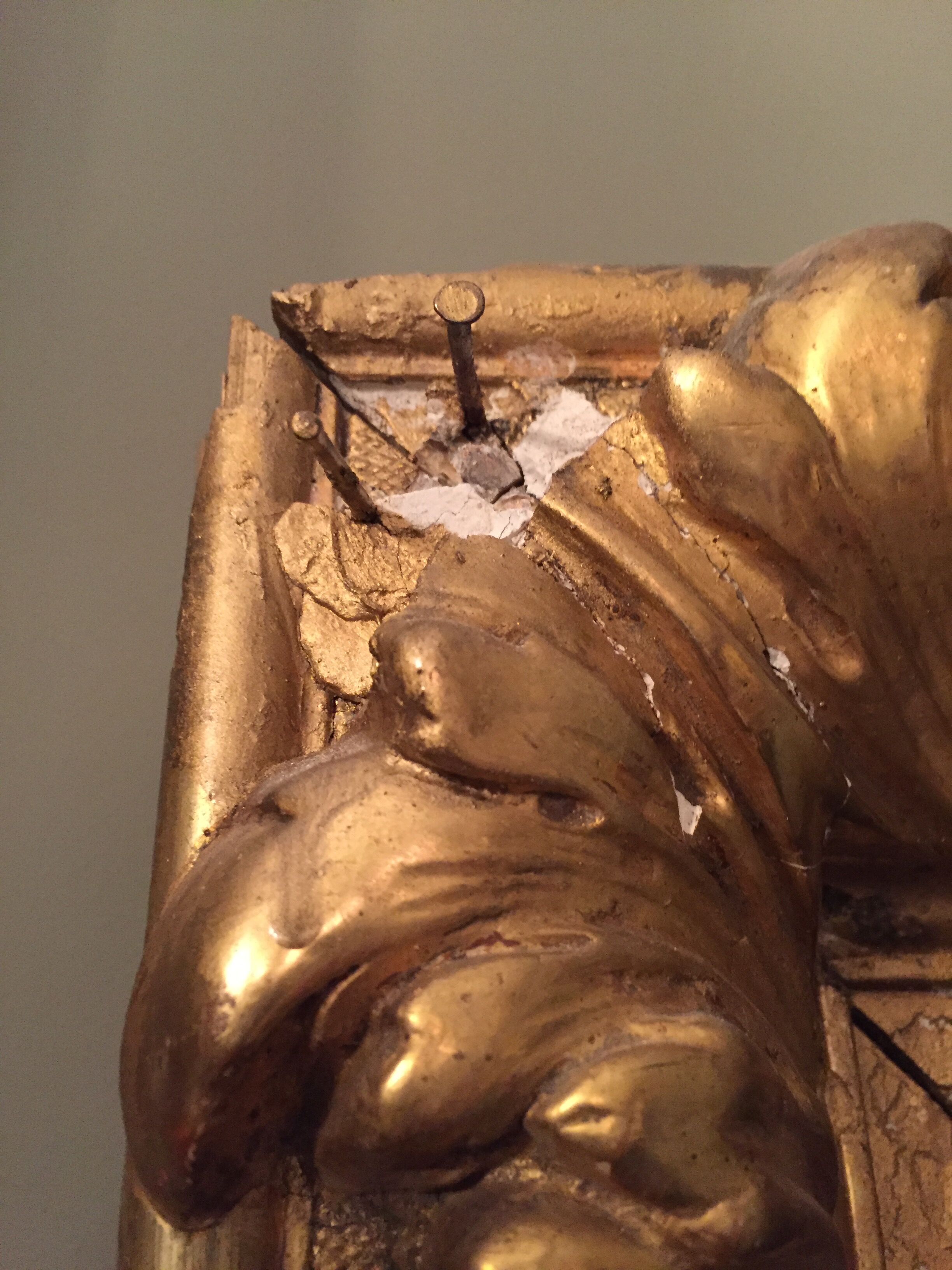 Pair of oil on canvas portraits signed Béchard