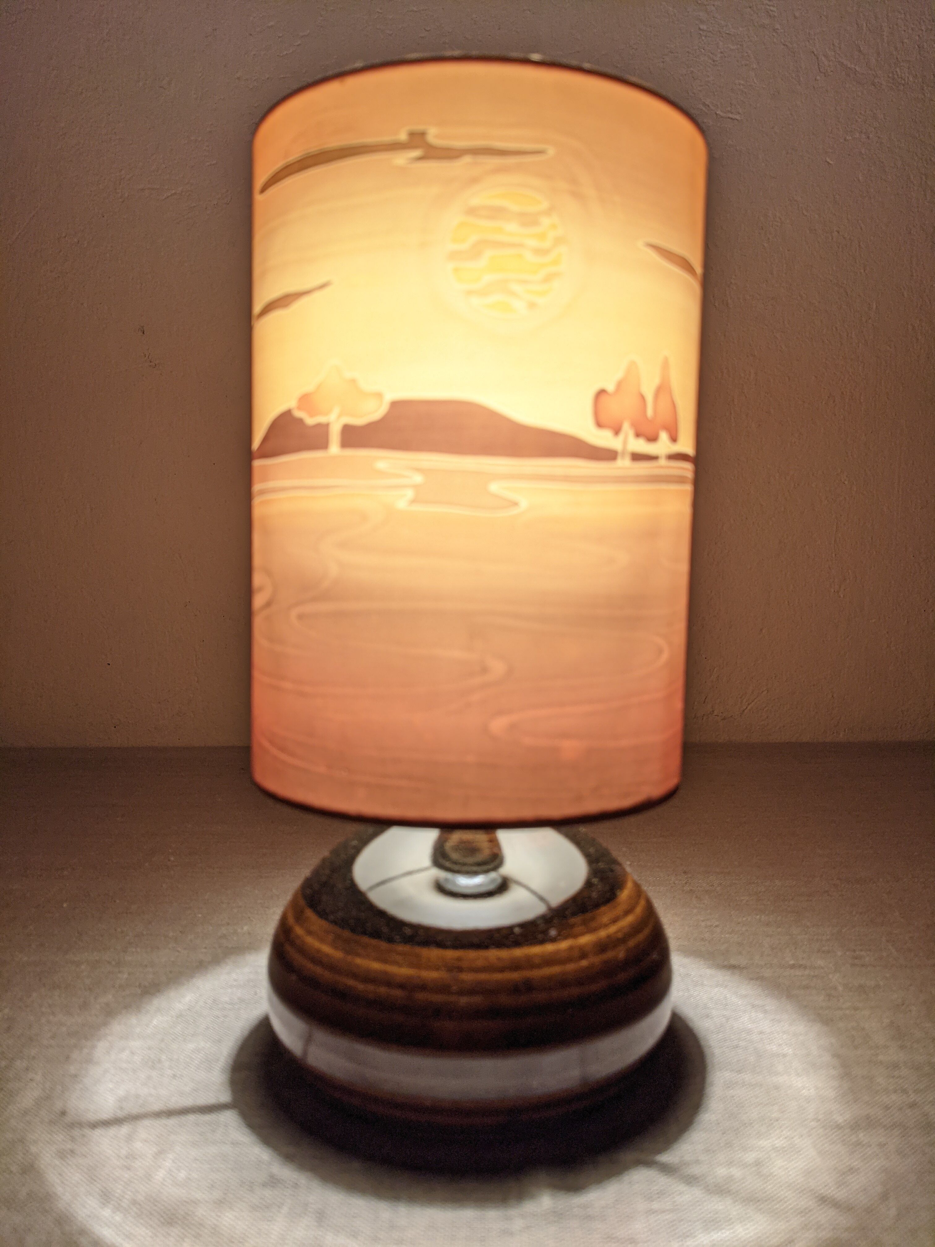 Vintage bedside lamp
