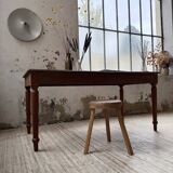 Turned leg cherry table 160cm