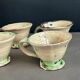 4 tasses en céramique artisanale - Ref 1361