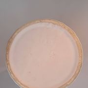 White ceramic umbrella stand, Italy circa 1970.