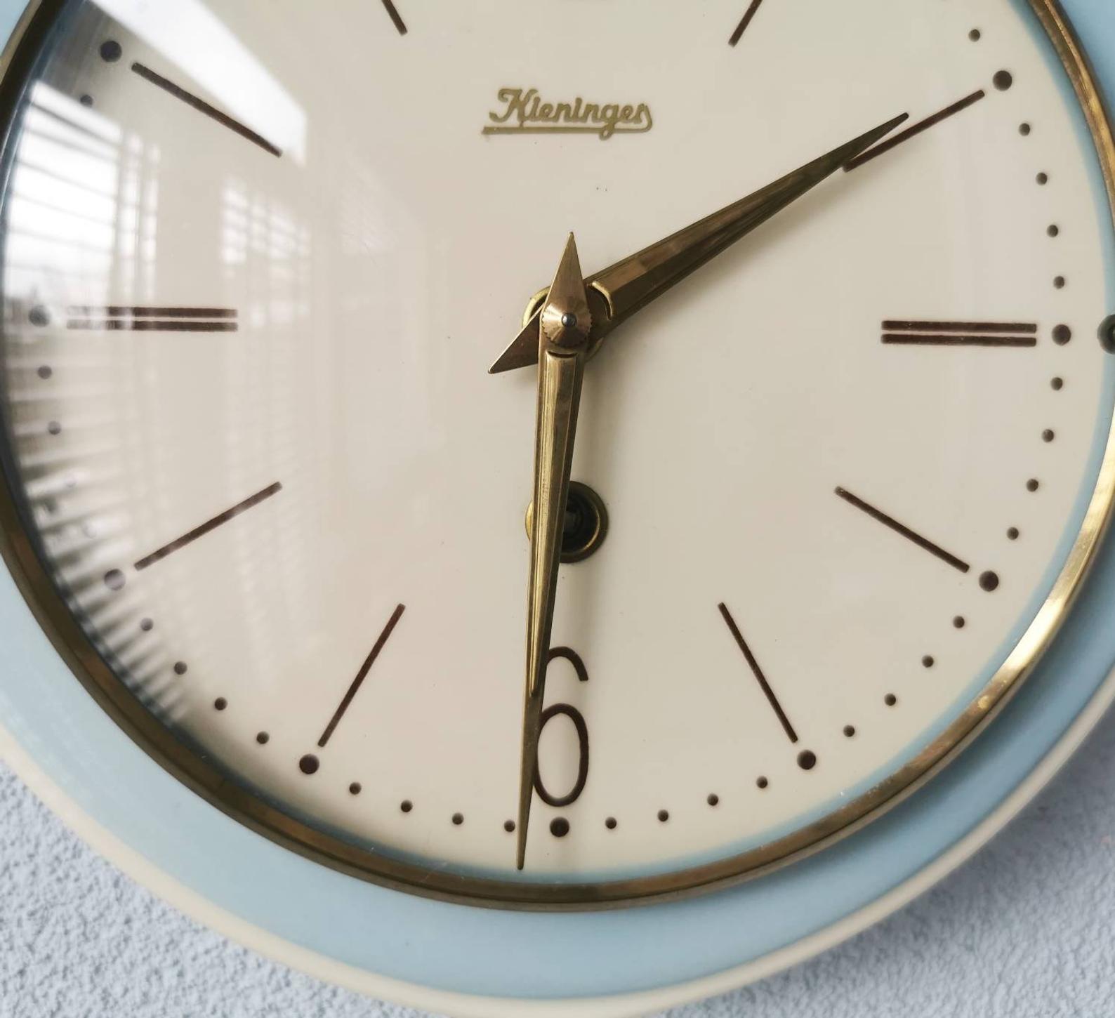Vintage Kieninger 1970 wall clock