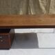 Ensemble de mobilier de bureau palissandre