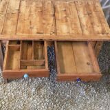 Table de ferme ancienne en bois