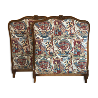 Chinese-decorated headboard