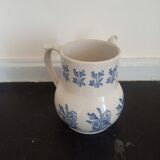 Earthenware pourer of St Uze old floral decoration