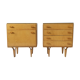 Pair of Nightstands, Novy Domov, Czechoslovakia, 1960s