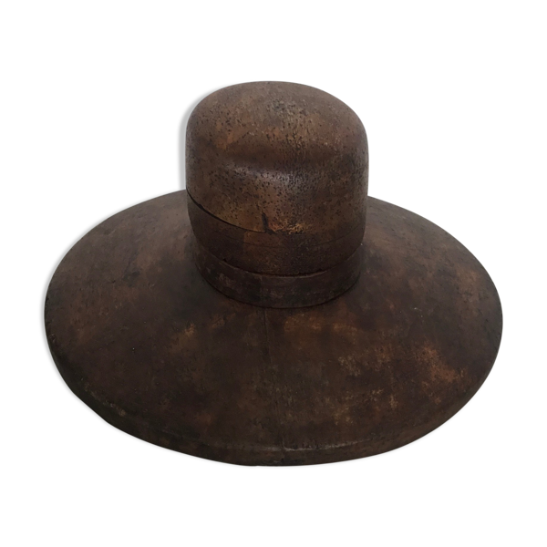 Forme à chapeau ancienne en bois - XXe siècle | Selency
