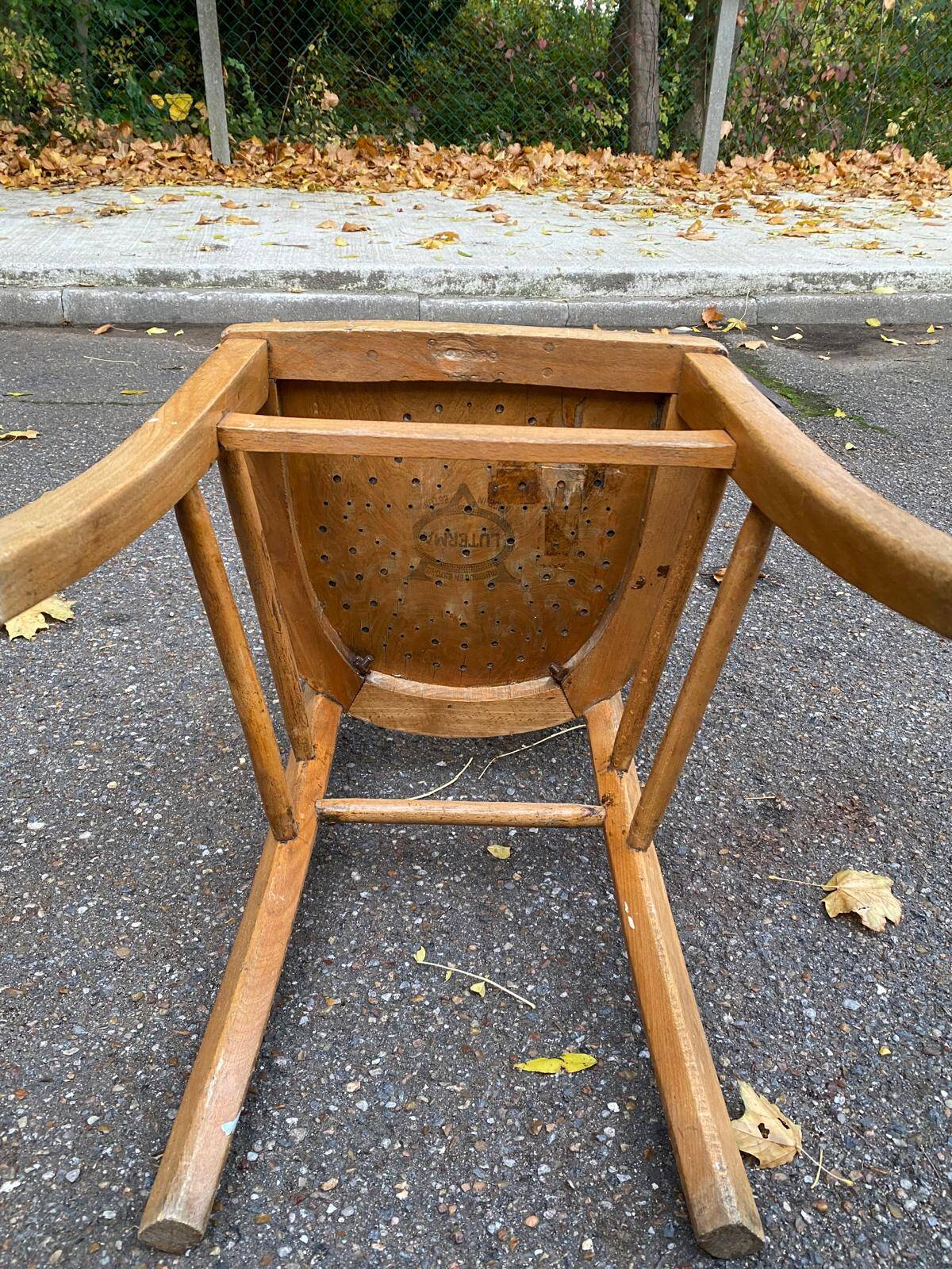 Chaise de bistrot Luterma Estonie 1960