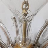 Glass pendant chandelier