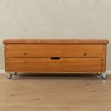 Vaulting Box as Bench  and Shoe Cabinet