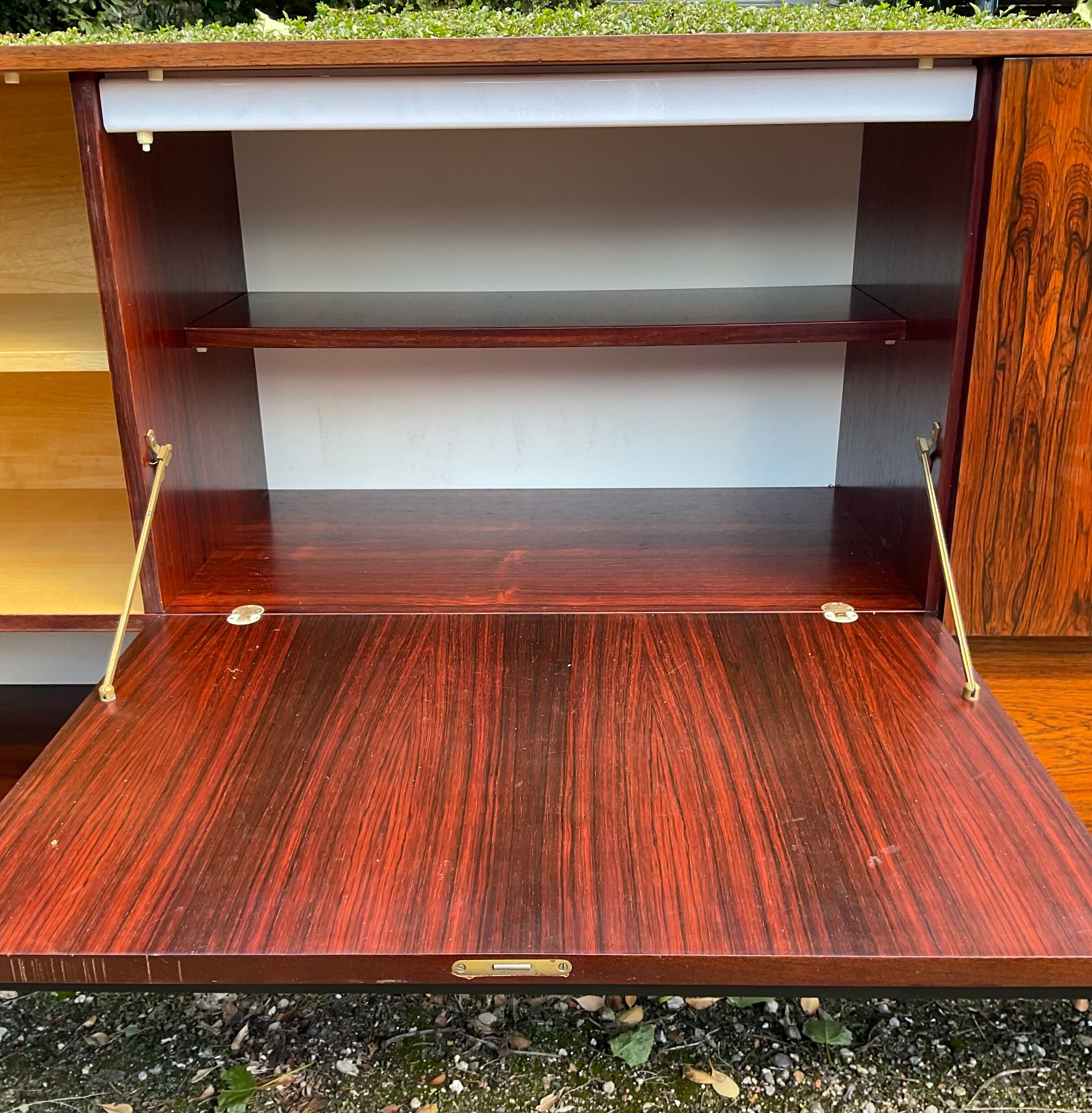 Scandinavian rosewood row from the 60s