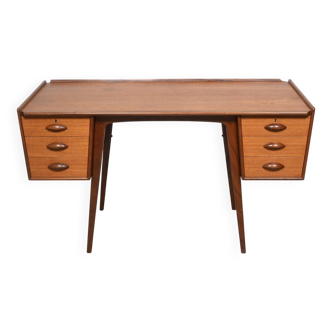 Office "Pl. Uddebo" in teak by Svante Skogh for AB Möbelfabriken Sweden 1960s