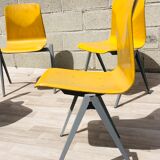 Vintage Chairs Compass Legs S22 Holland