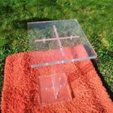 Pair of Plexiglas fifth wheel David lange