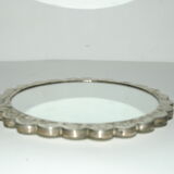 Solid sterling silver miror silver mirror 22cm