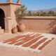 Berber carpet in Moroccan wool from the Atlas, size 2/3 m.