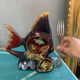 Night light lamp Ceramic fish Monaco