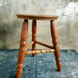 Old oak stool