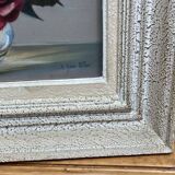 Bouquet of roses, watercolor by Yann Nibor (1857-1947)