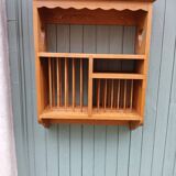 Wooden wall shelf/dresser