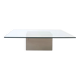 "Block" coffee table by Nanda Vigo for Acerbis